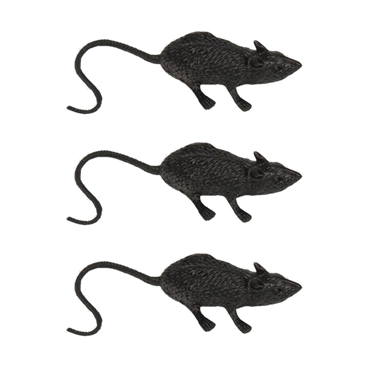 Beutel mit 3 schwarzen Ratten
