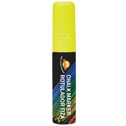 Gelber Flüssigkreidemarker