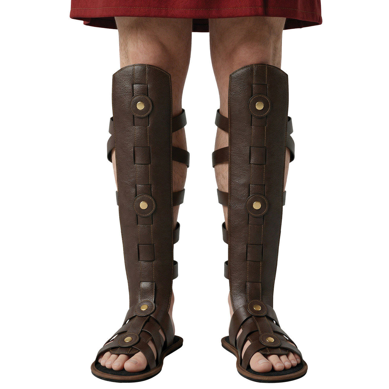 Römersandalen aus Kunstleder