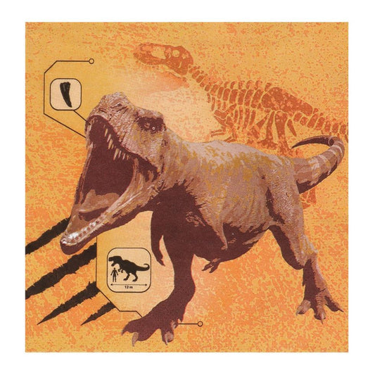 Servietten Dinosaurier-Rex