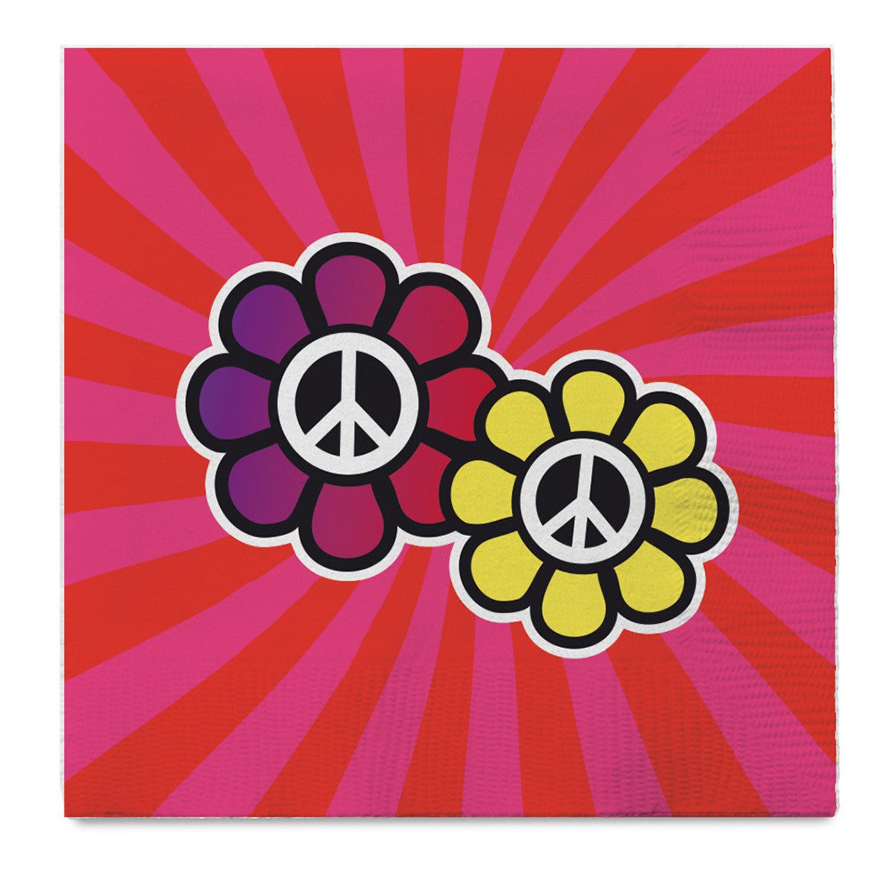 Servietten Hippie-Peace