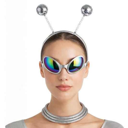 Silbernes Alien-Set