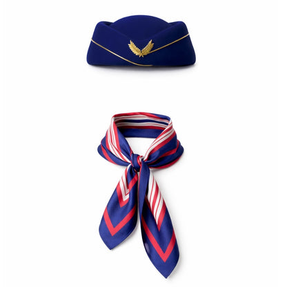 Flugbegleiterin-Set