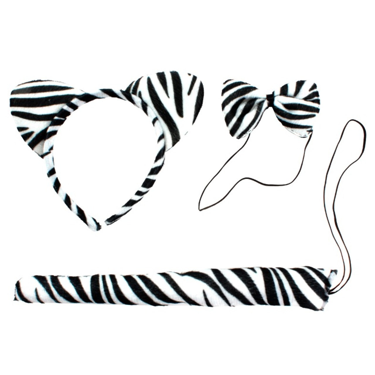 Zebra-Fliege-Set