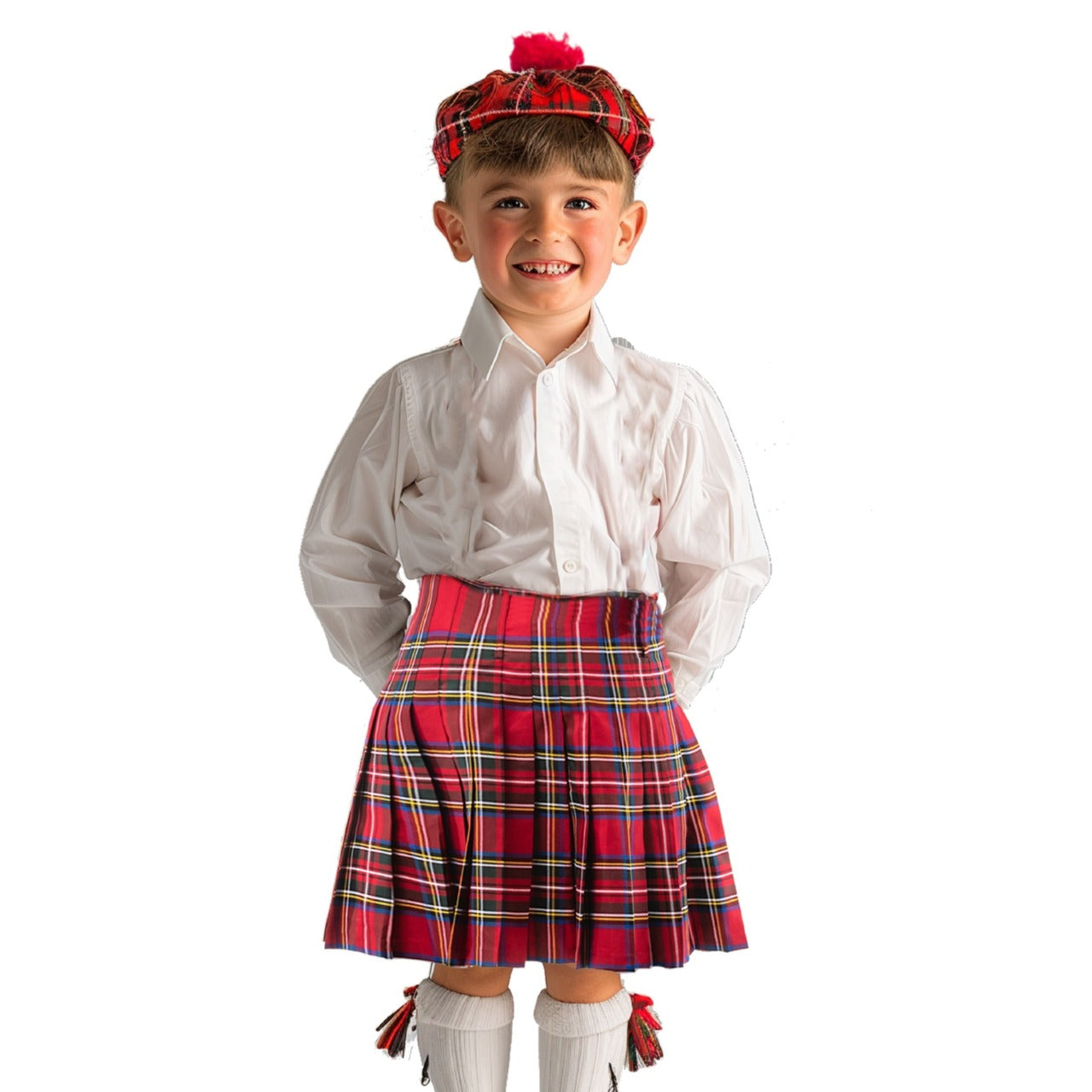 Schottenkaro Kinder-Set