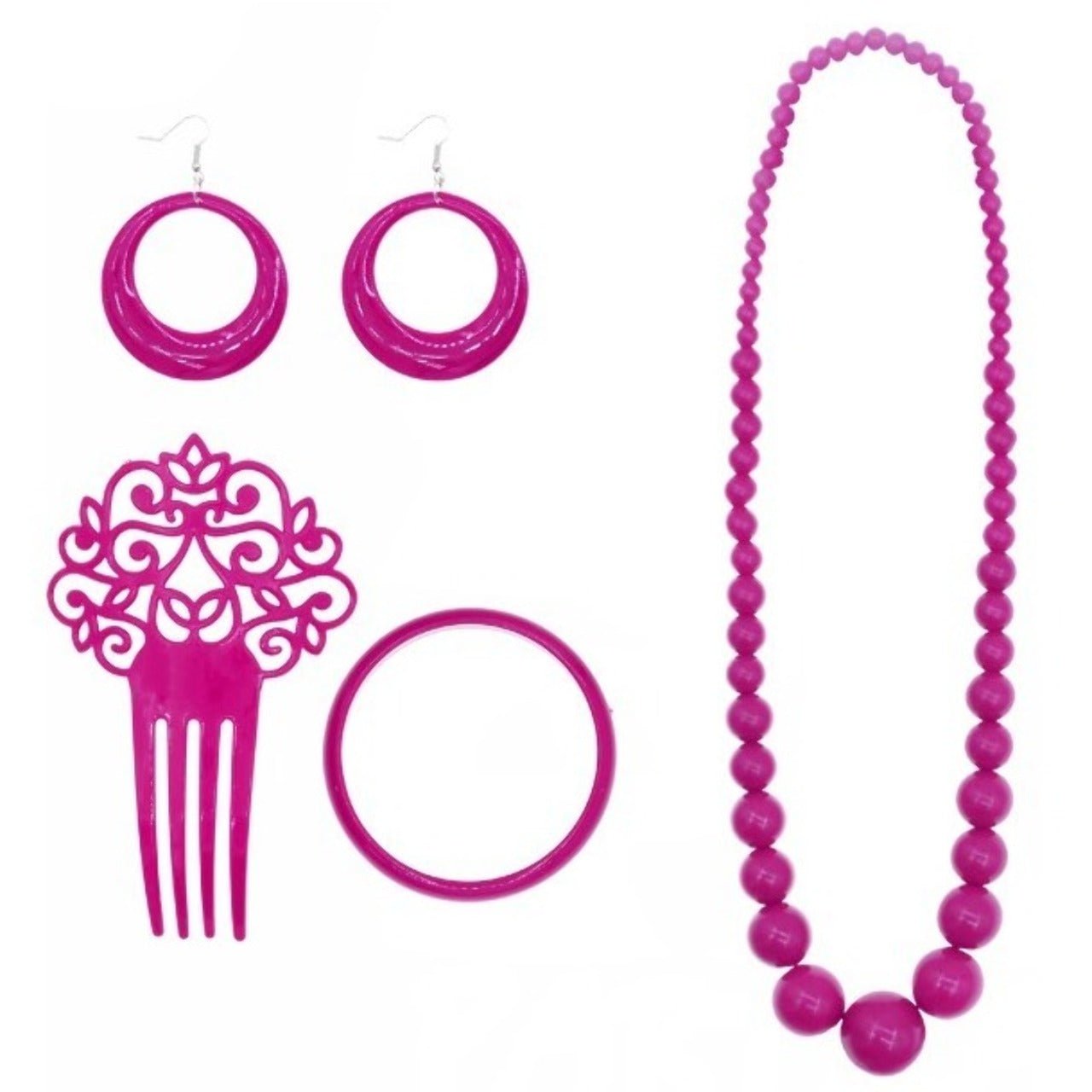 Fuchsia Flamenco-Set