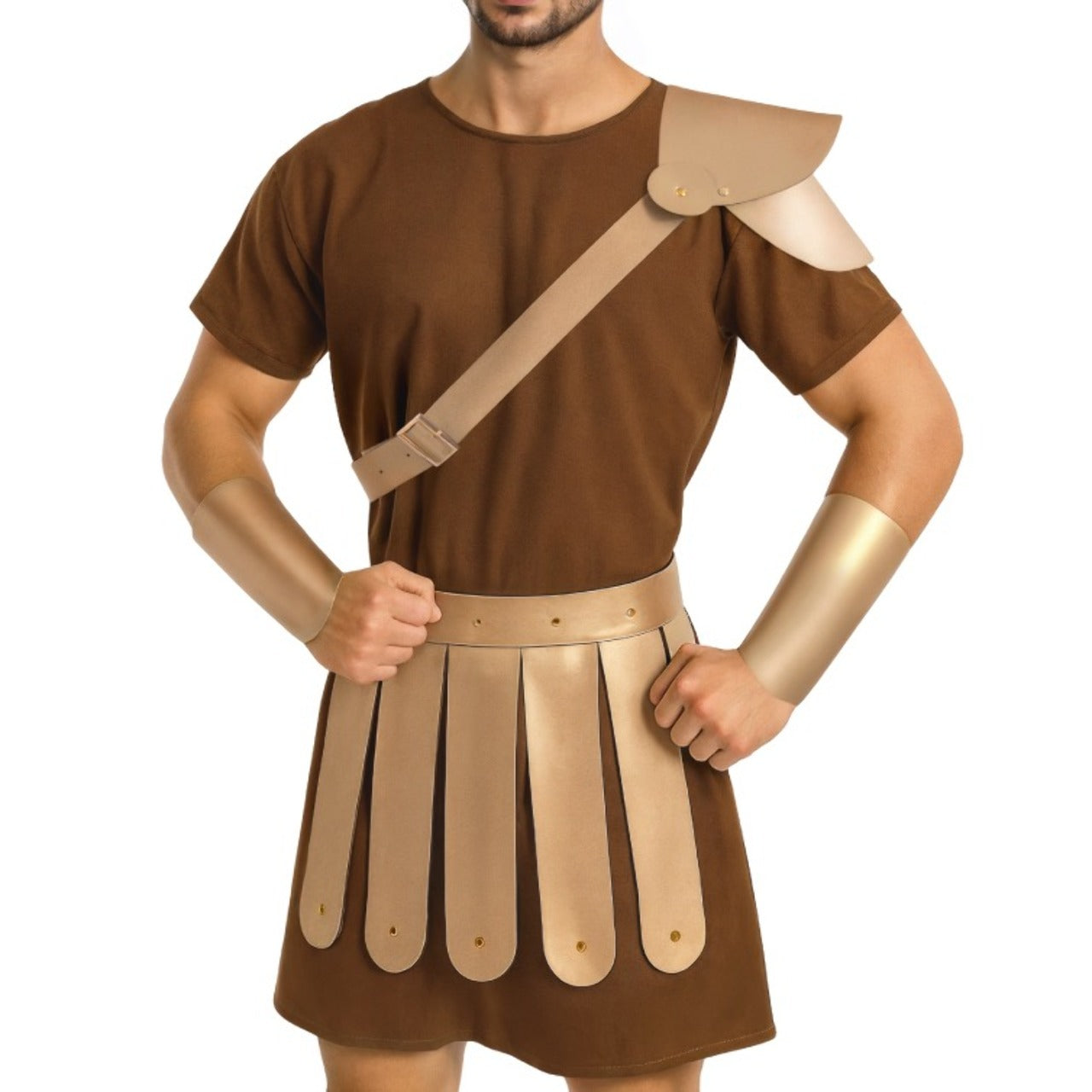 Römisches Gladiator-Gold-Set