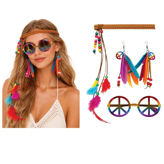 Multicolor Hippie-Set