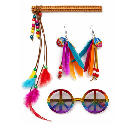 Multicolor Hippie-Set