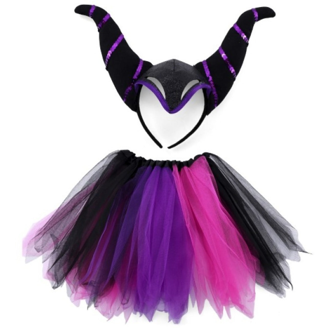 Gruseliges Maleficent-Kostümset