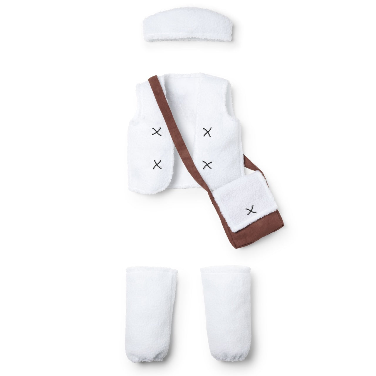 Schäfer Set mit Lammfell für Babys