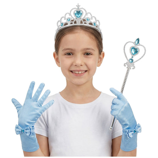 Blaues Aschenputtel-Prinzessinnen-Set