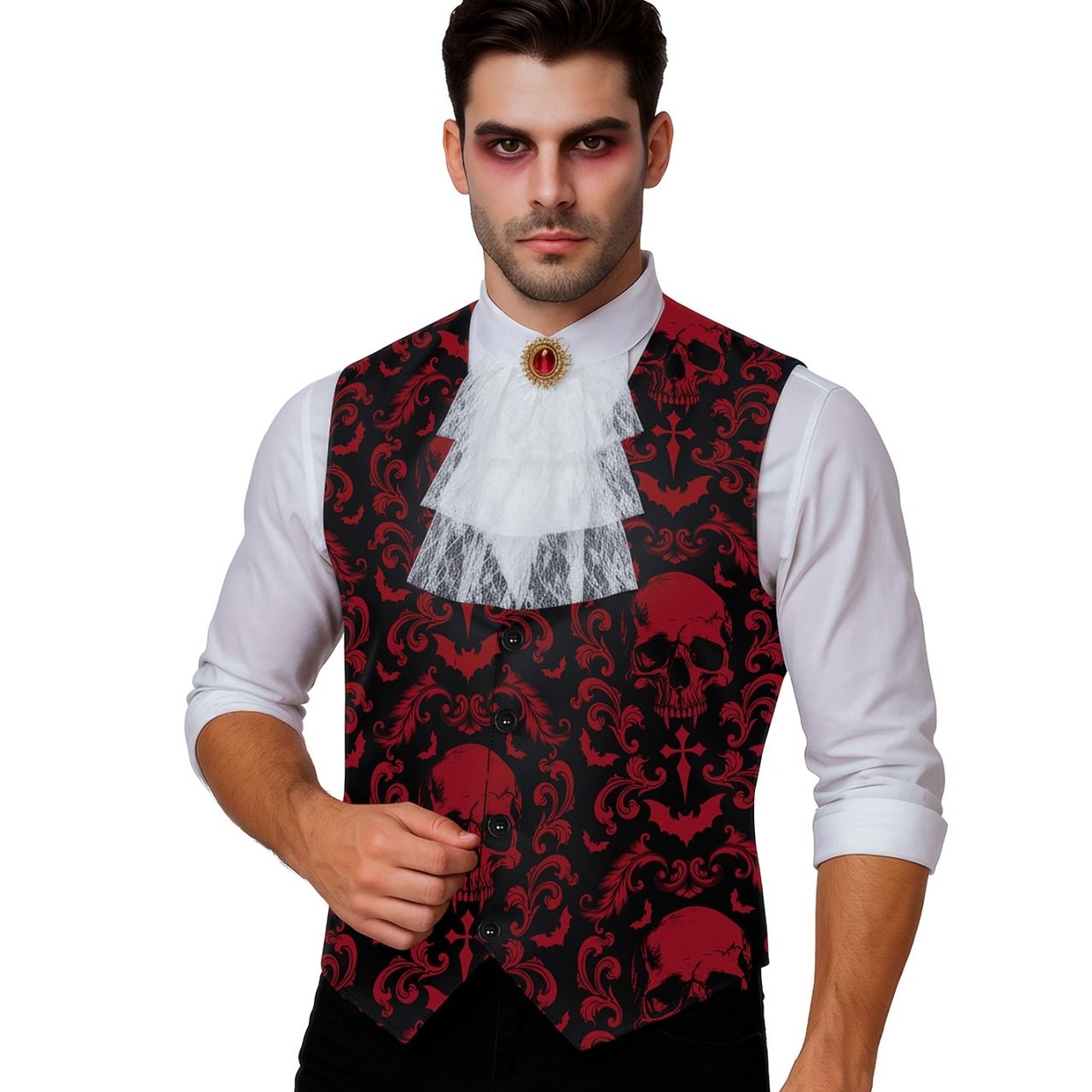 Vampir-Schädel-Set