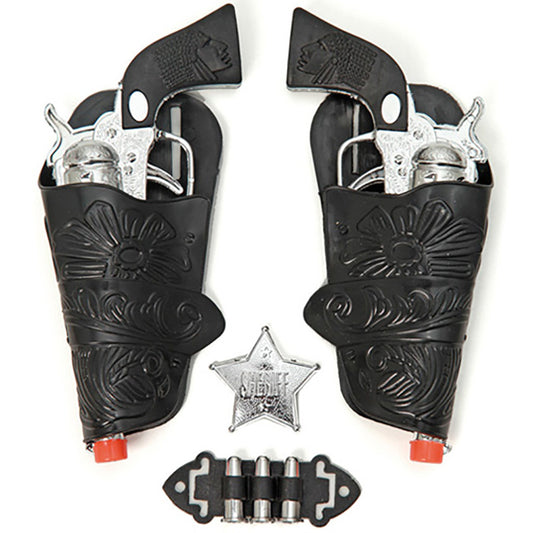 Cowboy-Set Silber