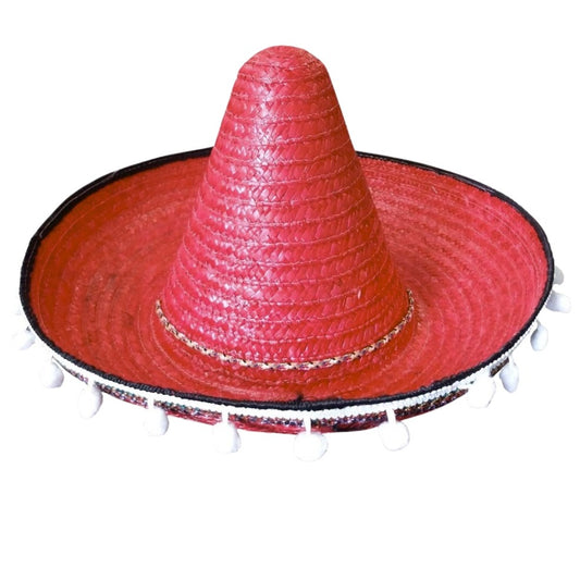 Mexikanischer roter Kindersombrero