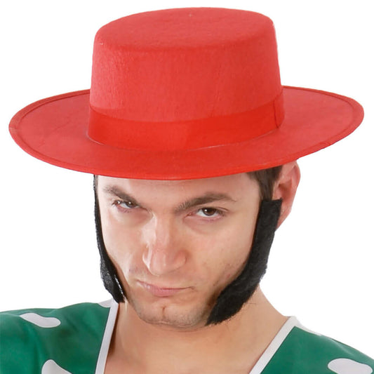 Flamenco Hut aus Filz