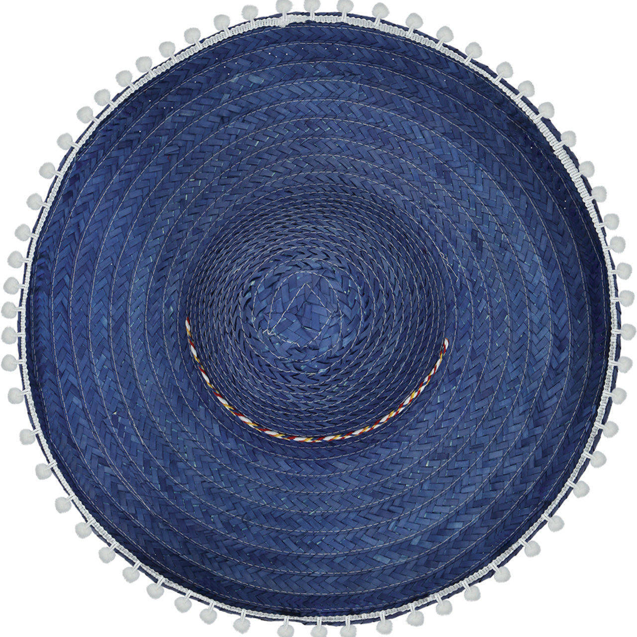 Mexikanischer Blauer Sombrero mit Quasten