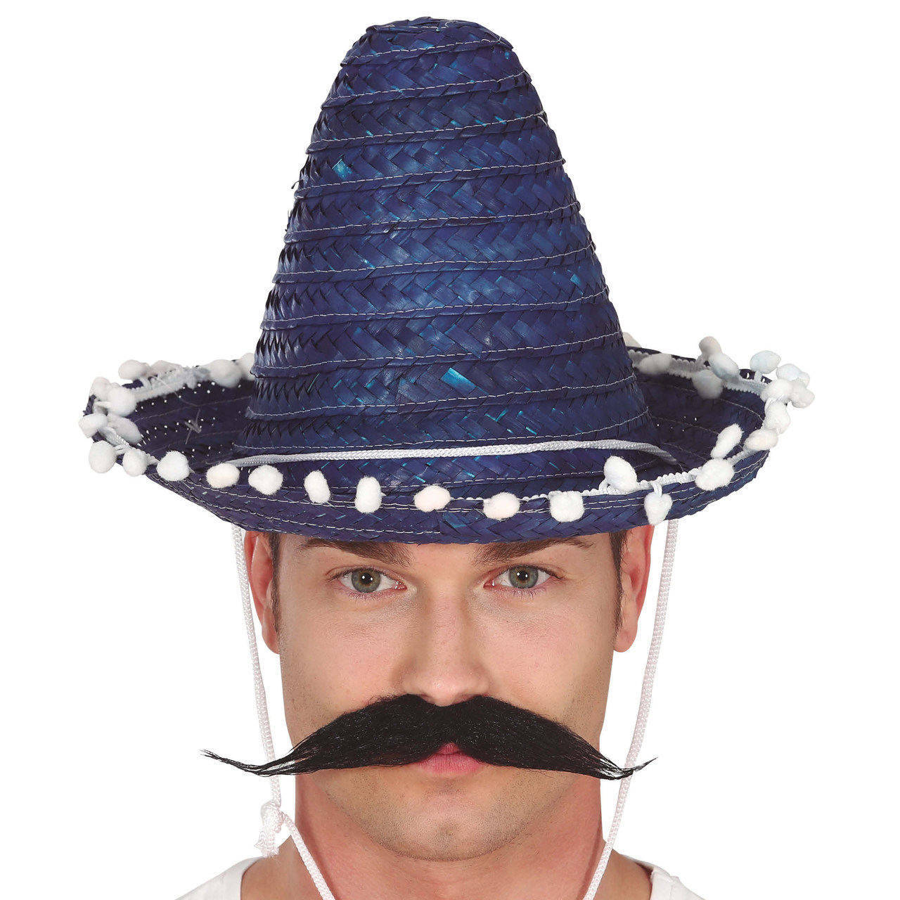 Kleiner, blauer Mexikanischer Sombrero