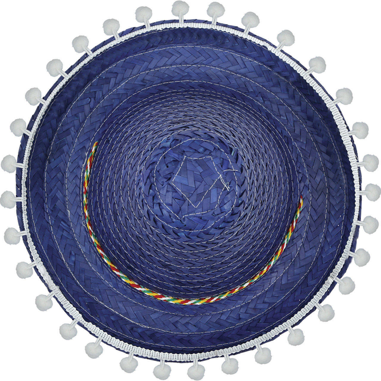 Kleiner, blauer Mexikanischer Sombrero