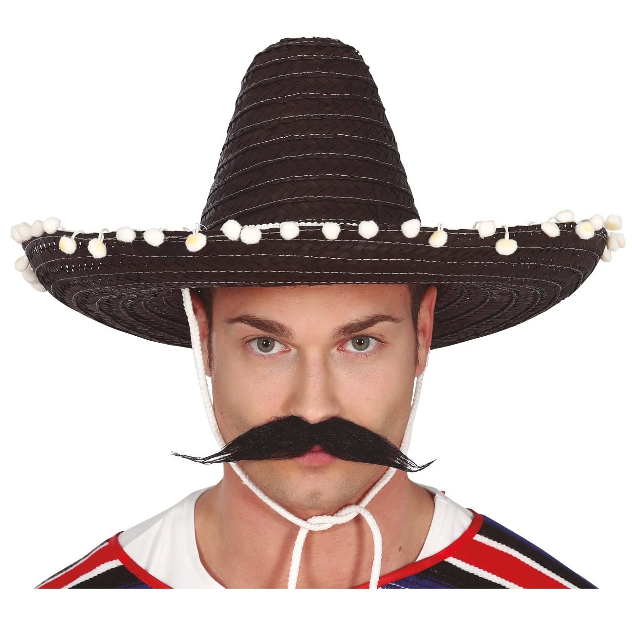 Mexikanischer Sombrero Pink Quasten