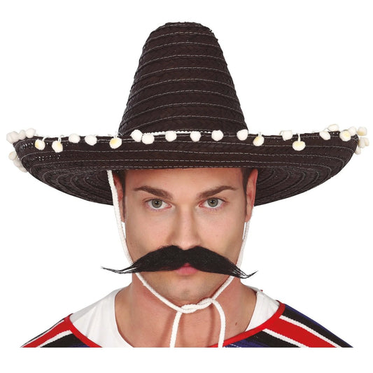 Mexikanischer Sombrero Pink Quasten