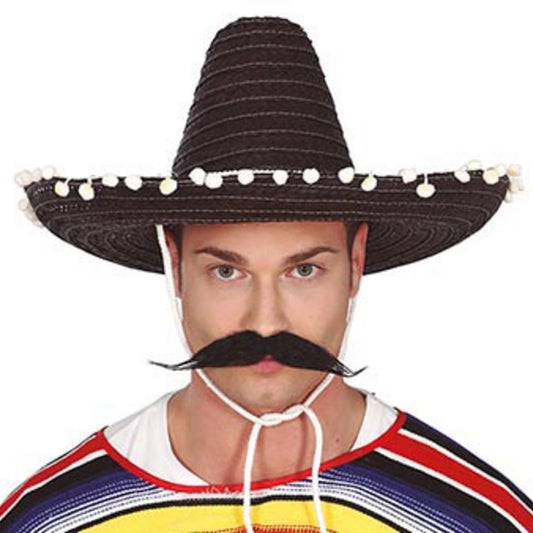Mexikanischer Sombrero Pink Quasten