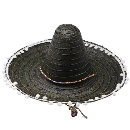 Mexikanischer Sombrero Pink Quasten