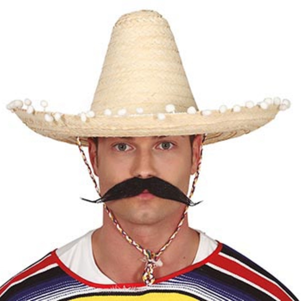Schwarzer Mexikanischer Sombrero mit Quasten