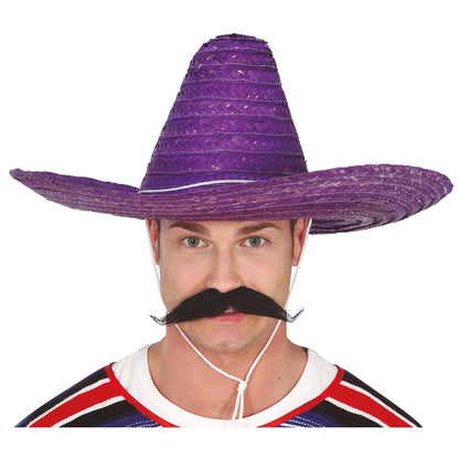 Mexikanischer Violetter Eco-Sombrero