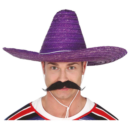 Mexikanischer Violetter Eco-Sombrero