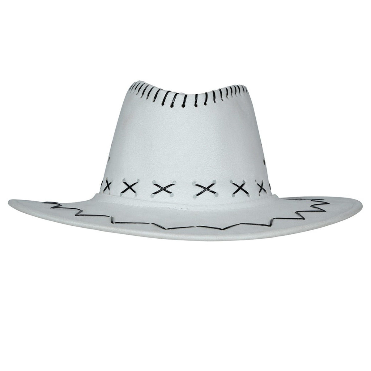 Weißer Cowboy-Cowboyhut