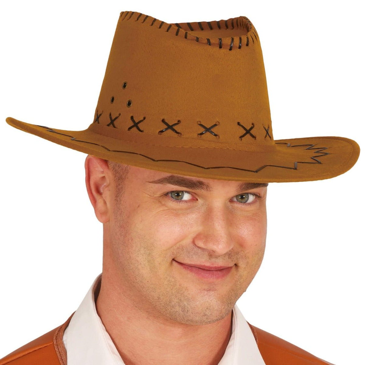 Hellbrauner Cowboy-Cowboyhut