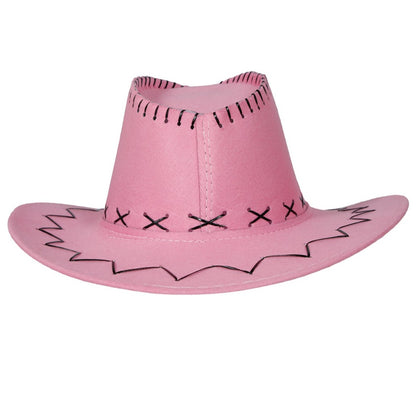 Rosa Cowboy-Cowboyhut