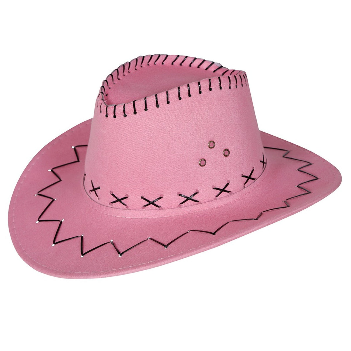 Rosa Cowboy-Cowboyhut