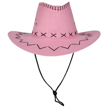 Rosa Cowboy-Cowboyhut