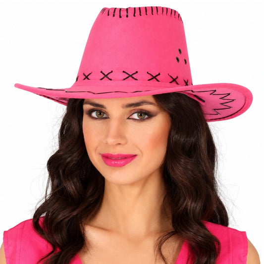 Fuchsia Cowboy-Cowboyhut