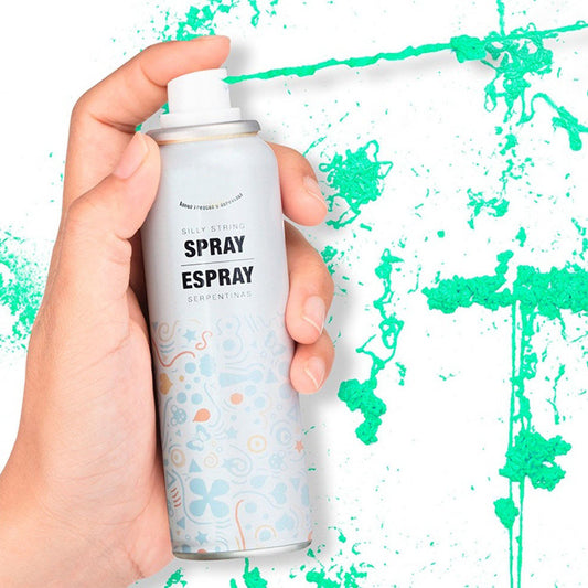Grüne Serpentinen-Spray