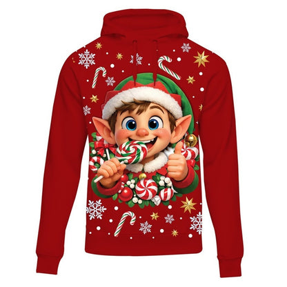 Weihnachts-Elfen-Sweatshirt für Damen