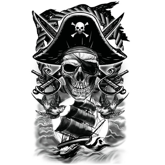 Piraten-Tattoo