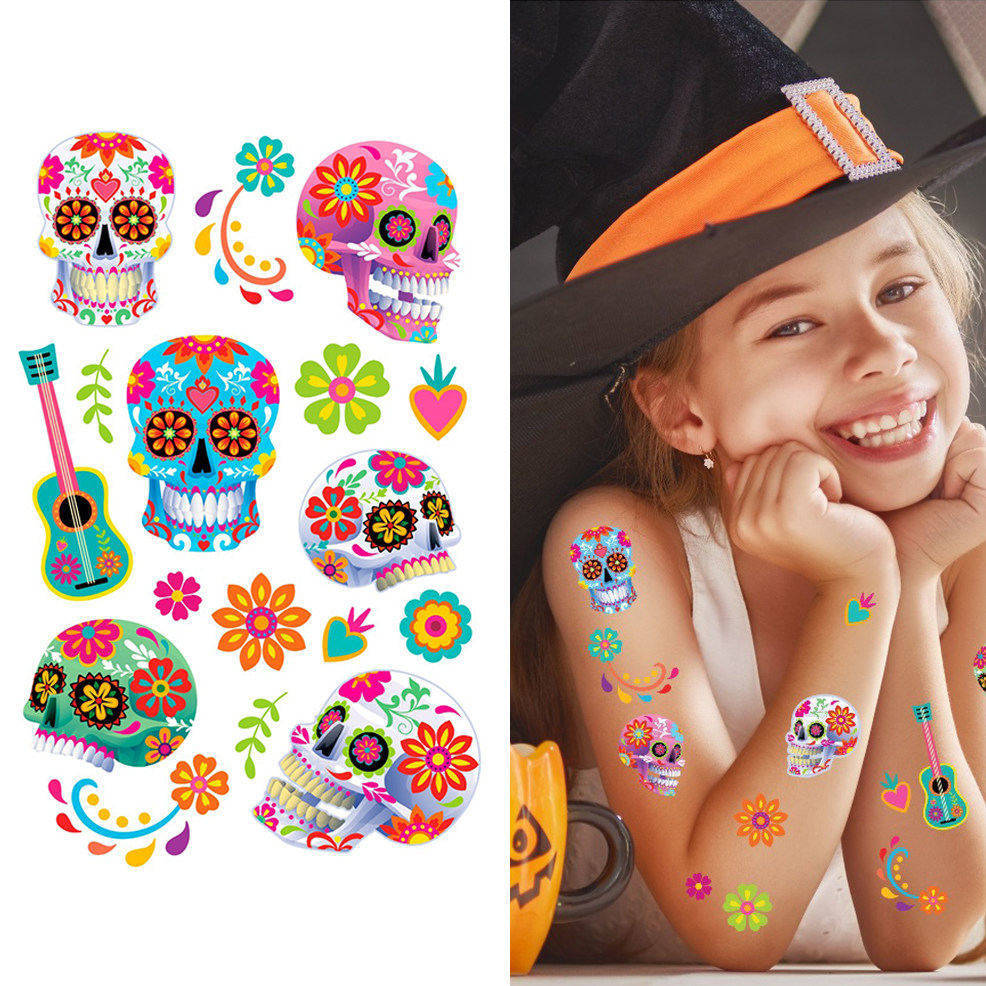 Catrina-Tattoos für Kinder