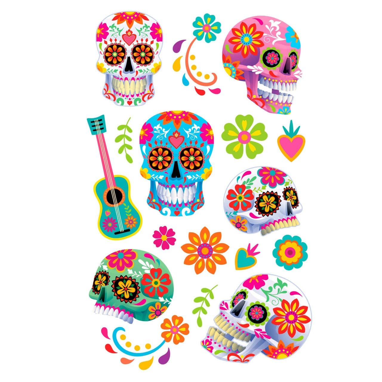 Catrina-Tattoos für Kinder