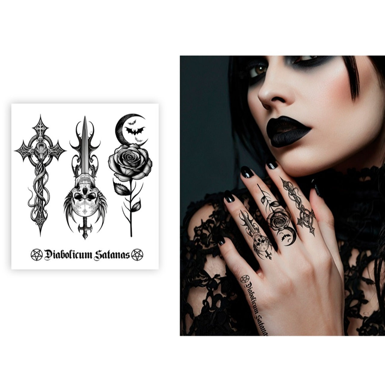 Düstere Gothic Tattoos