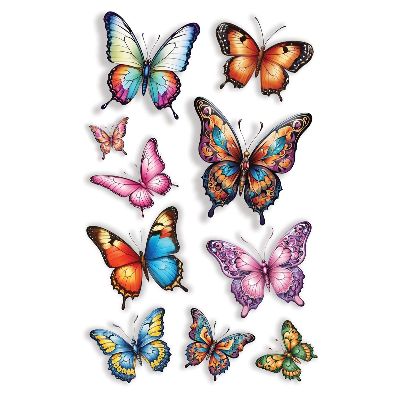 Schmetterlingstattoos