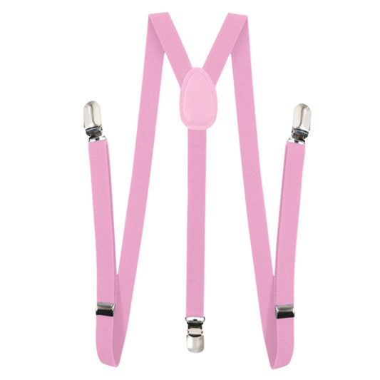 Rosa Hosenträger für Kinder