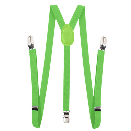 Grüne Hosenträger für Kinder
