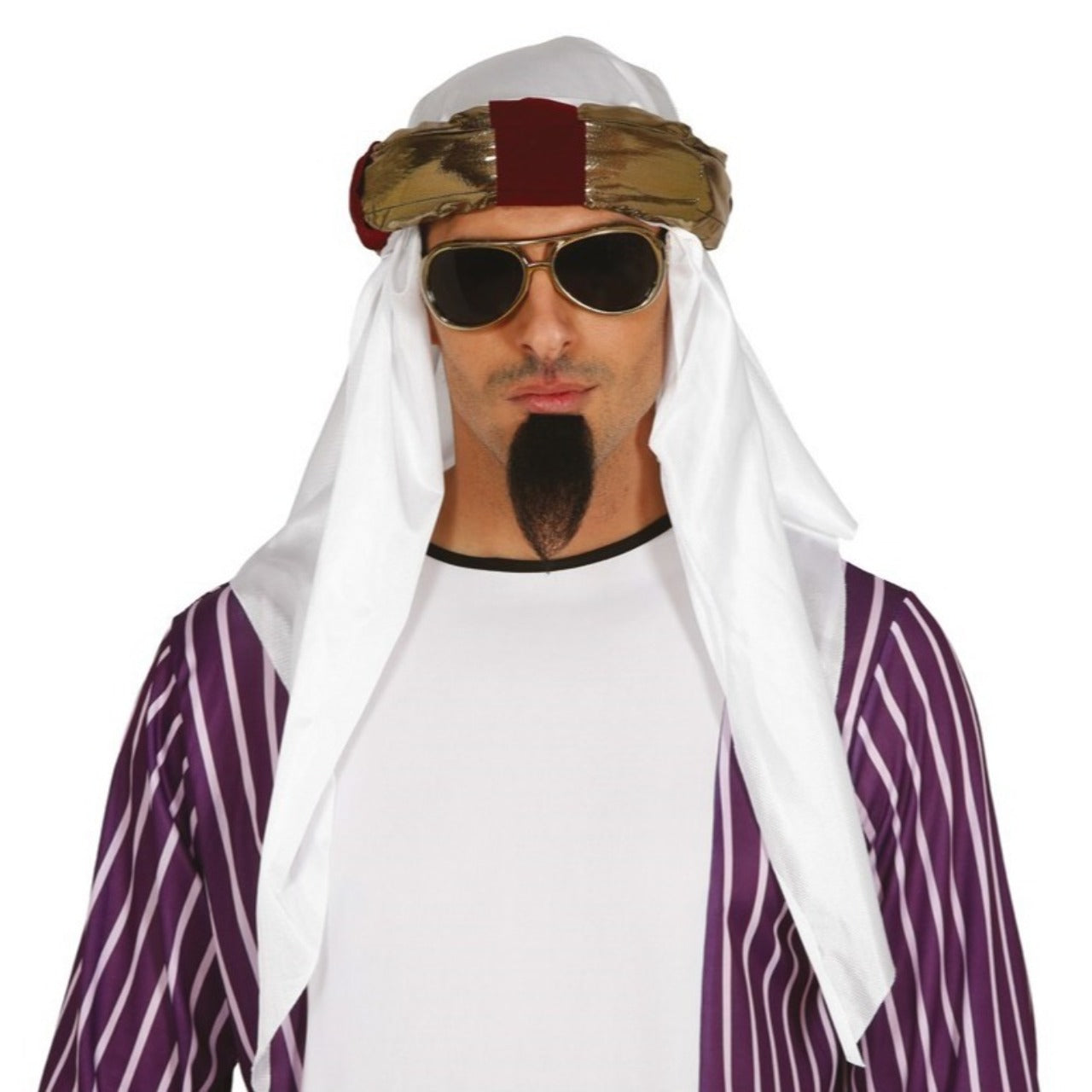 Weißer Araber-Turban