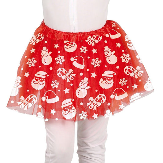 Roter Weihnachts-Tutu für Kinder