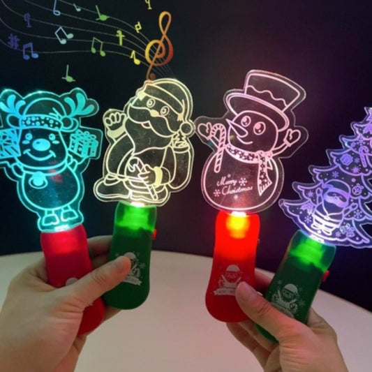 Leuchtender Weihnachtszauberstab (Verschiedene Modelle)