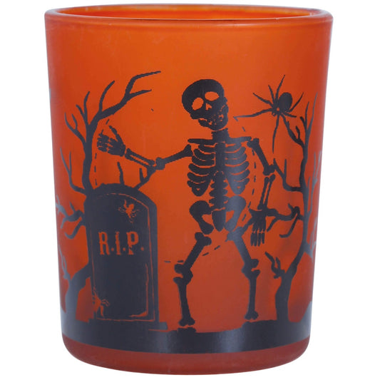 Orange Halloween Glässer