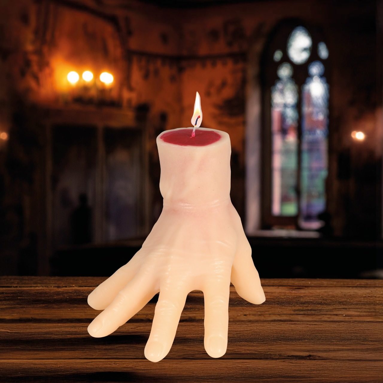 Unheimliche Hand Kerze